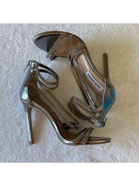 Silver Steve Madden Heels